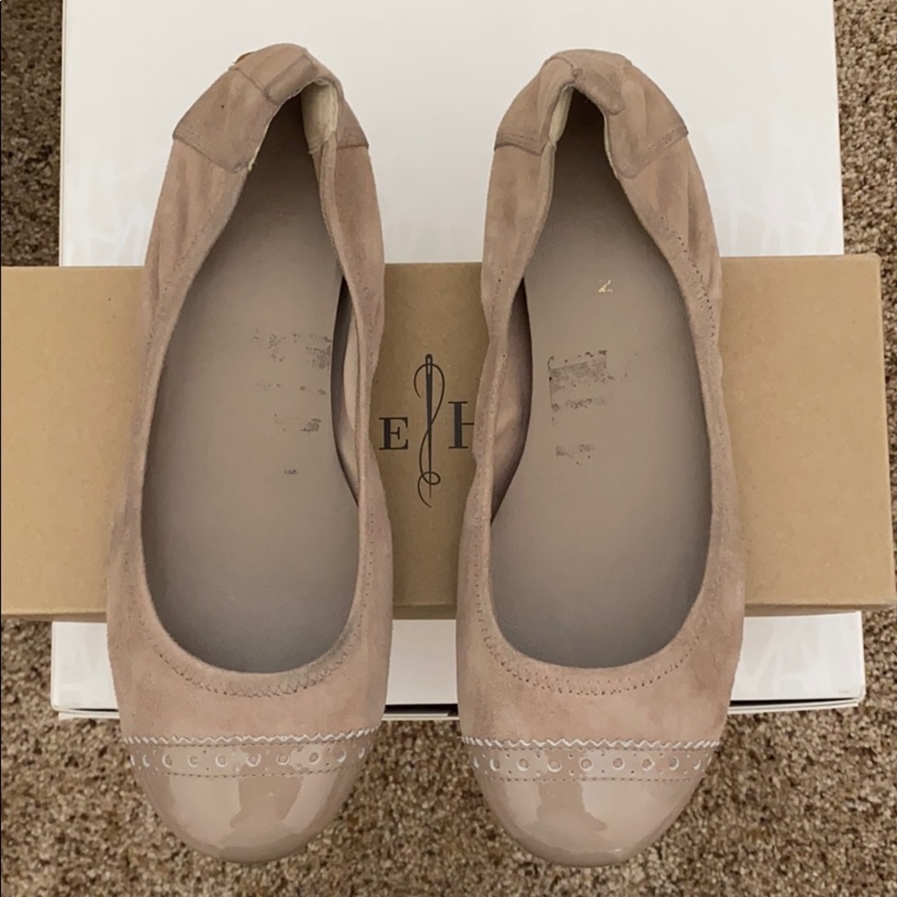 Cole Han - Tan Suede Ballet Flats - Size 6